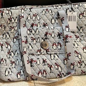 NWT Vera Bradley Penguin tote
